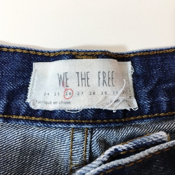 Free People | Daisy Inset Denim Cutoff Shorts - Picture 7 of 7